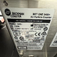 Beckman Coulter MET ONE 3400+ Air Particle Counter image 0